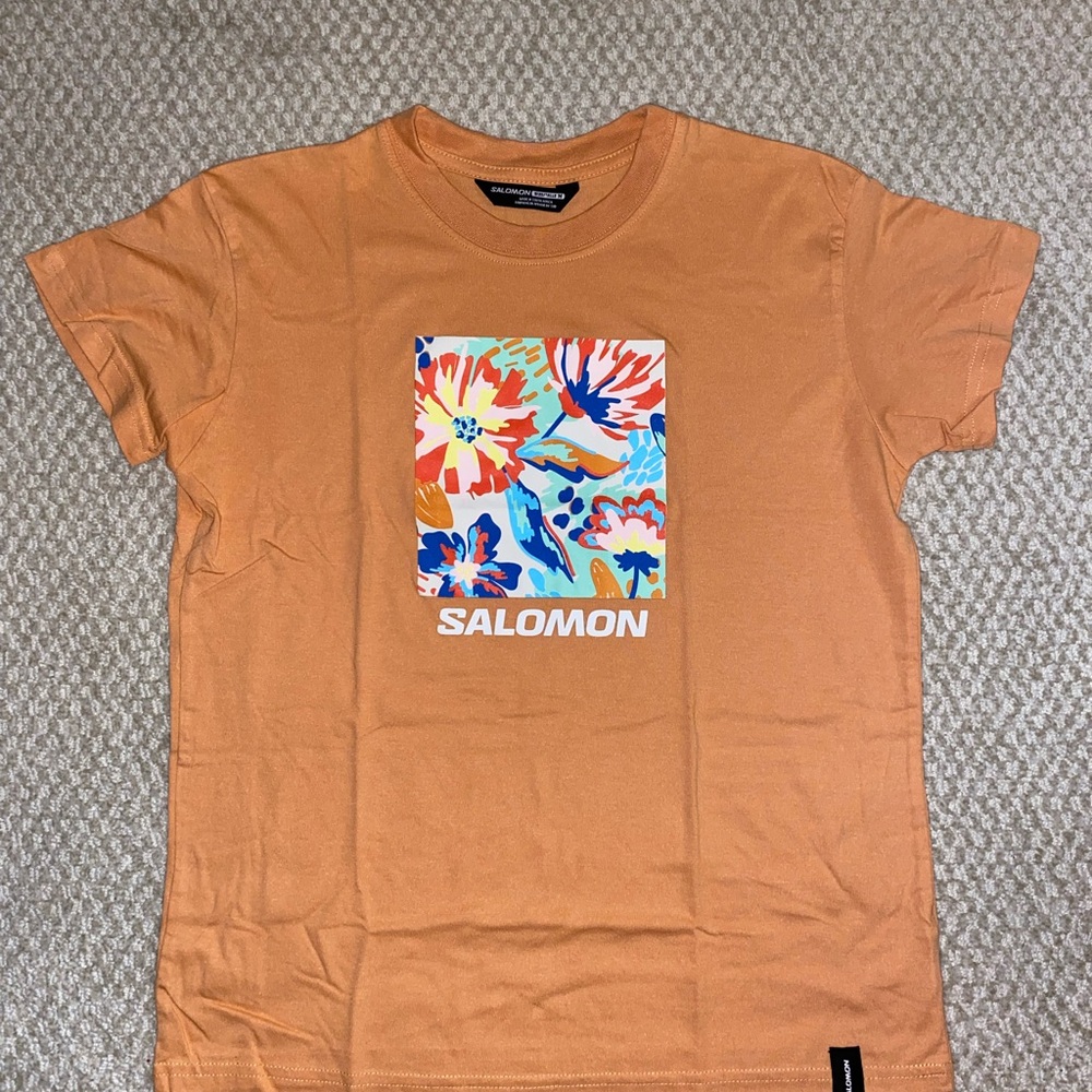 Salomon Tangerine Crew Neck Tee
